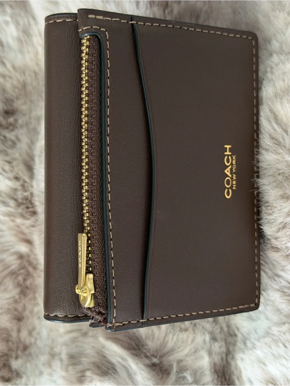 Coach Essential Card Holder - Maple